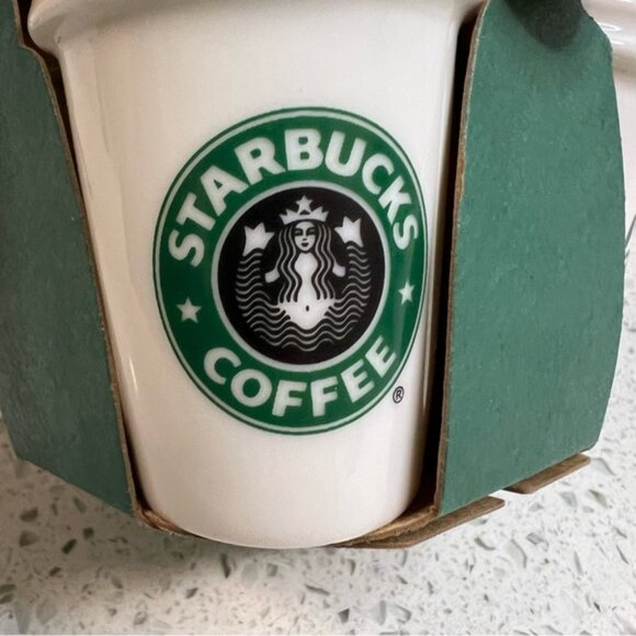 STARBUCKS 2016 Through the Years Ceramic 2.5 ornaments |1971,1987, 1992, 2011 - Picture 3 of 15